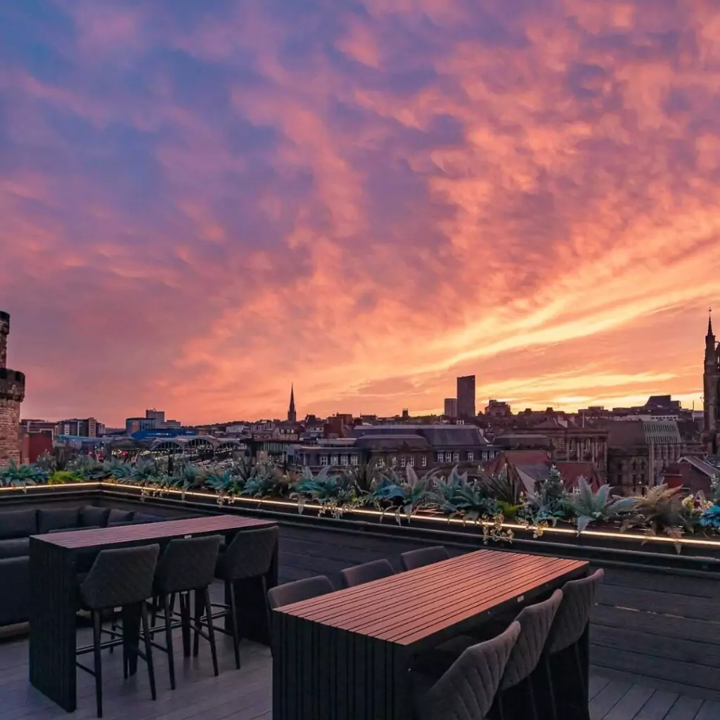 ABOVE best bottomless brunches Newcastle