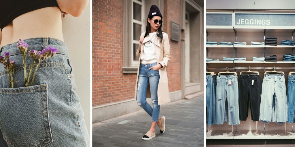 Buying new clothes for wellness