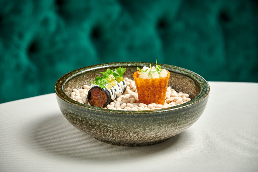 the luxury tasting menu in Northumberland with a chauffeur service