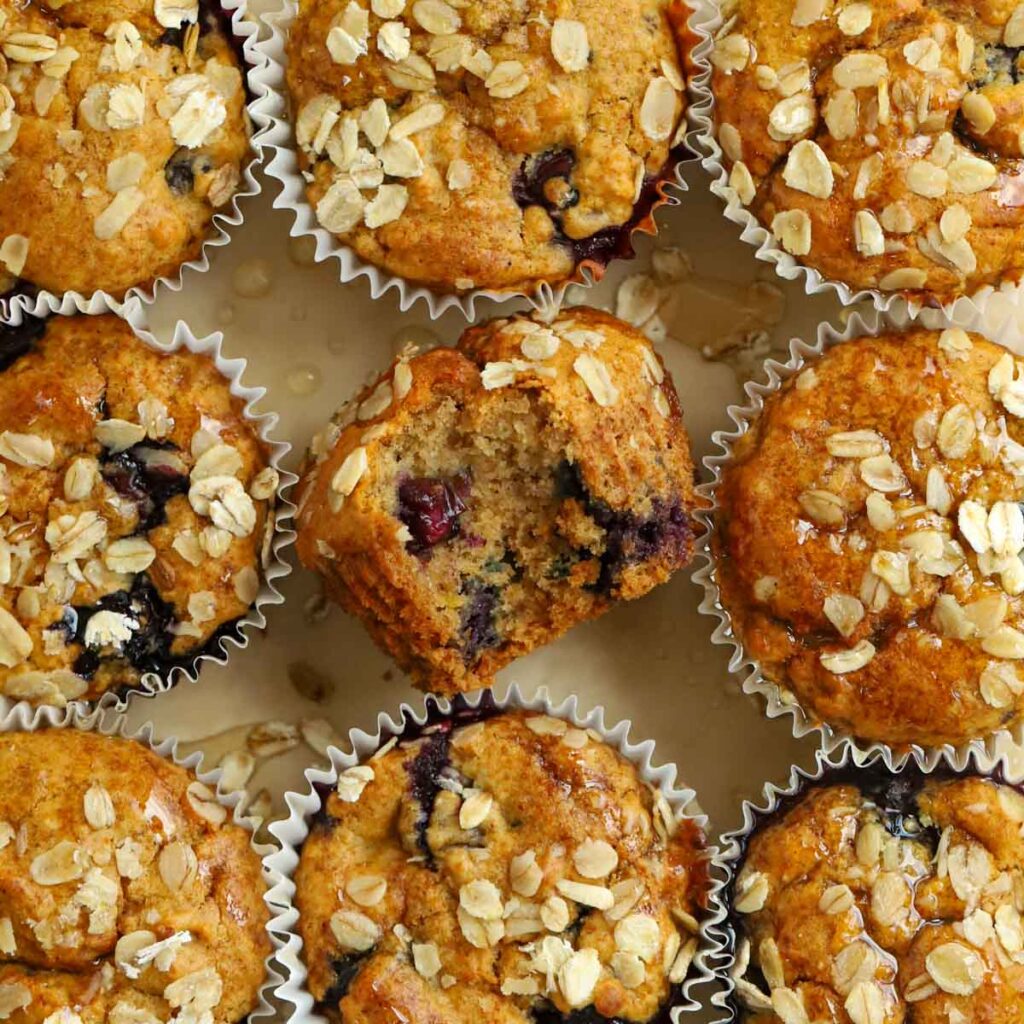Healthy breakfast muffins