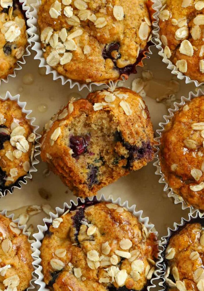 Healthy breakfast muffins
