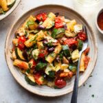 Vegan summer pasta salad recipe