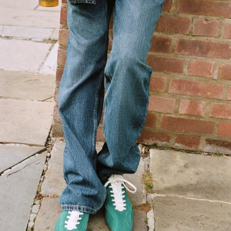 ZARA – Suede Split Trainers - £49.99