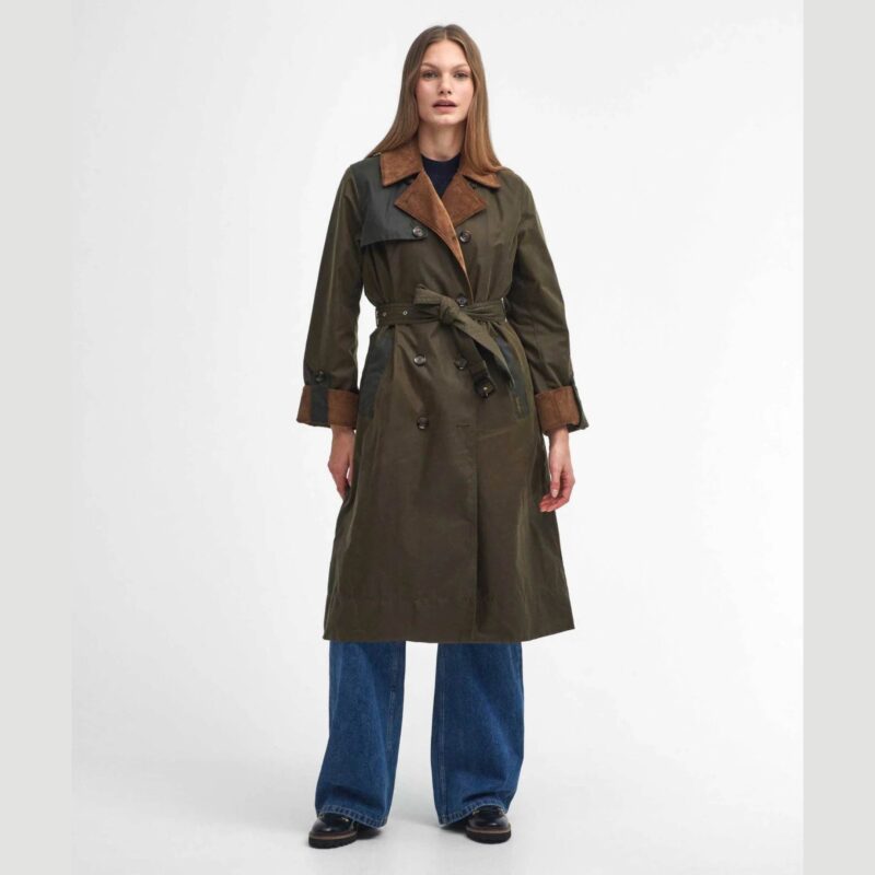 Barbour - Brackley Waxed Trench Coat - £379.00