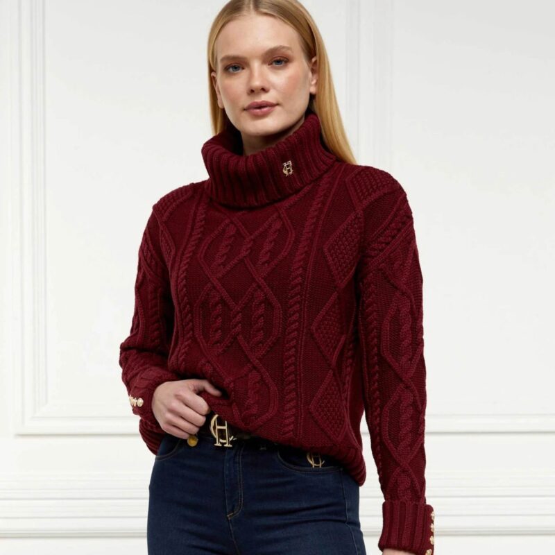 Holland Cooper - Noveli Cable Knit Jumper - £149