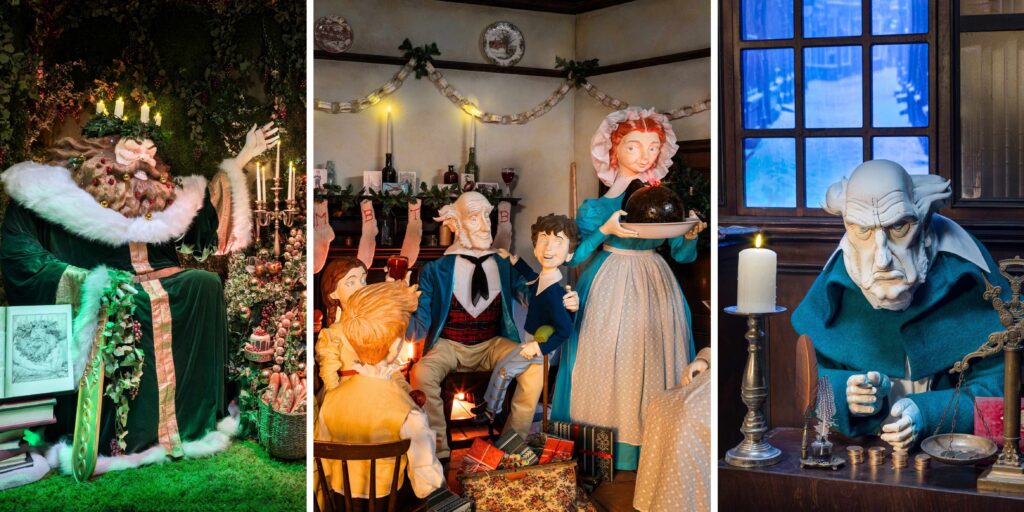 Fenwick Christmas Window 2025 - A Christmas Carol