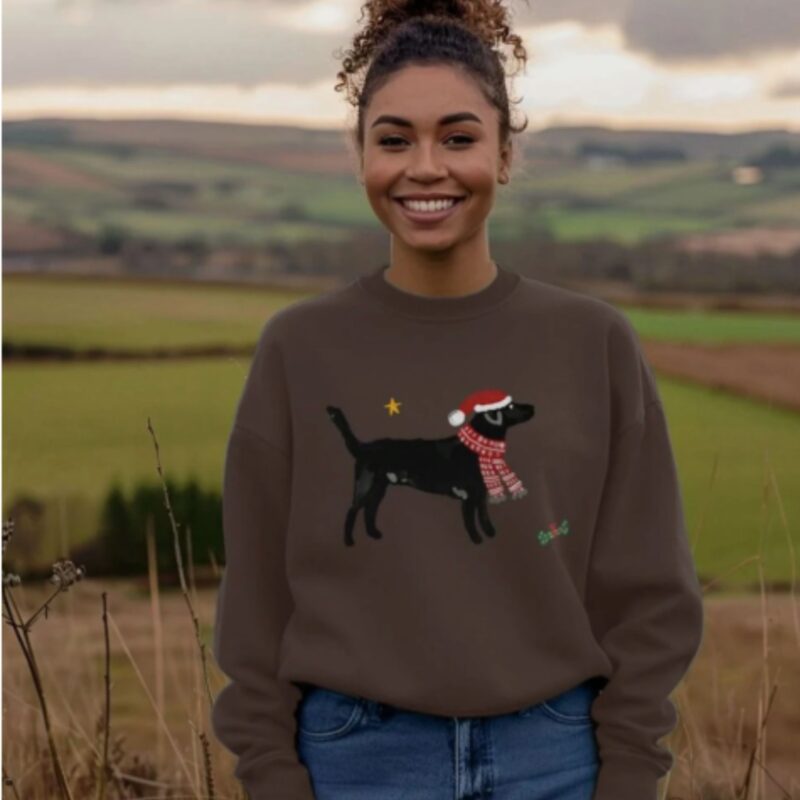 Guide Dogs – Laura Fisher Black Labrador Oversized Christmas Jumper - £35.00