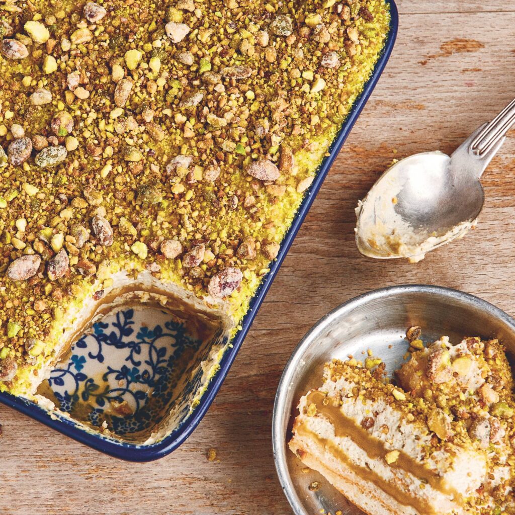 Pistachio tiramisu recipe
