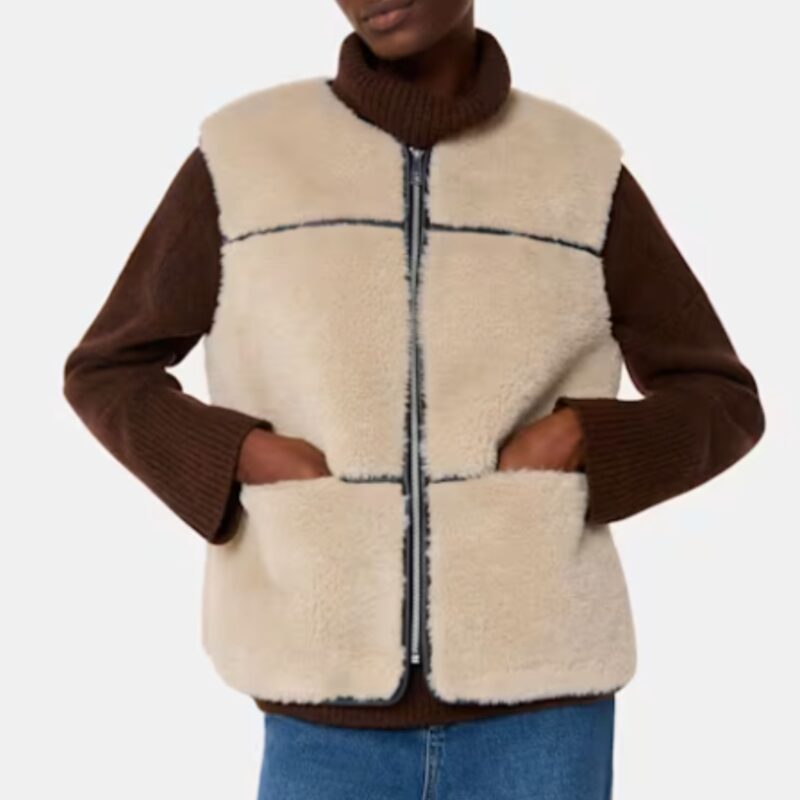 Whistles – Rowena Faux Fur Waistcoat - £165.00