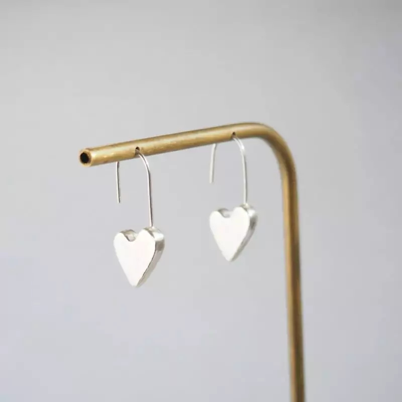 Daint Jewellery – Love Lock Earrings - £72.00