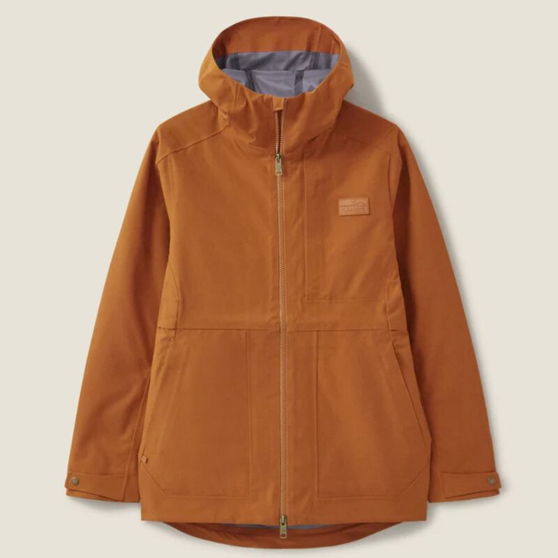 Gandys – Burnt Orange Bergen Waterproof Jacket - £125.00