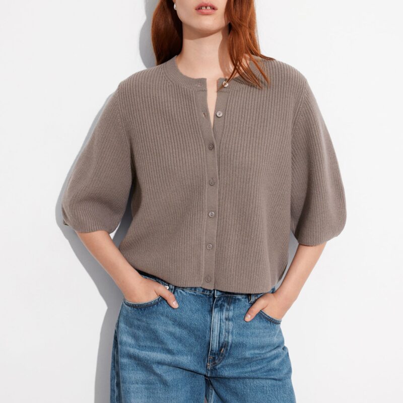 &Other Stories – Merino Rib-Knit Cardigan - £67.00