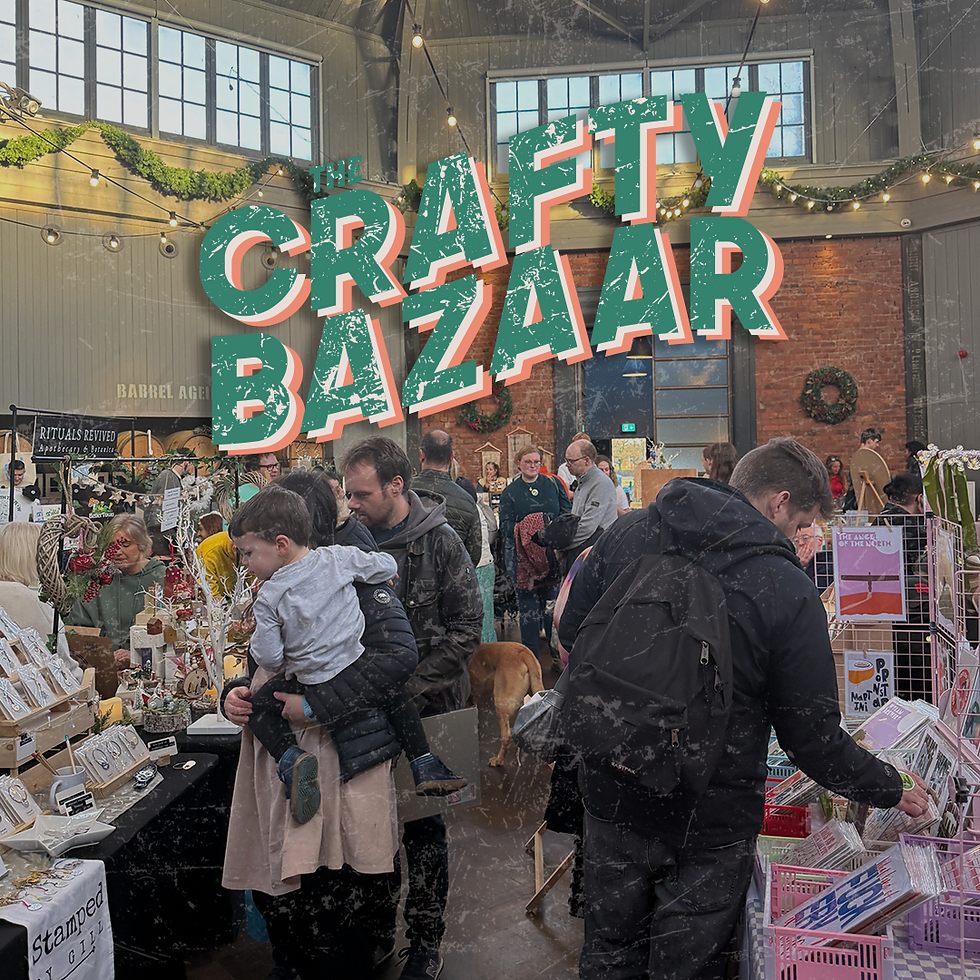 People enjoying Crafty Bazaar at Wylam Brewery.