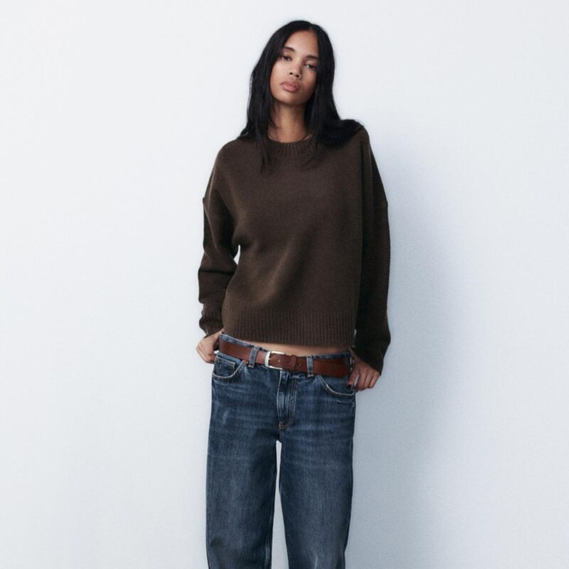 Zara – Soft Plain Knit Sweater - £32.99 