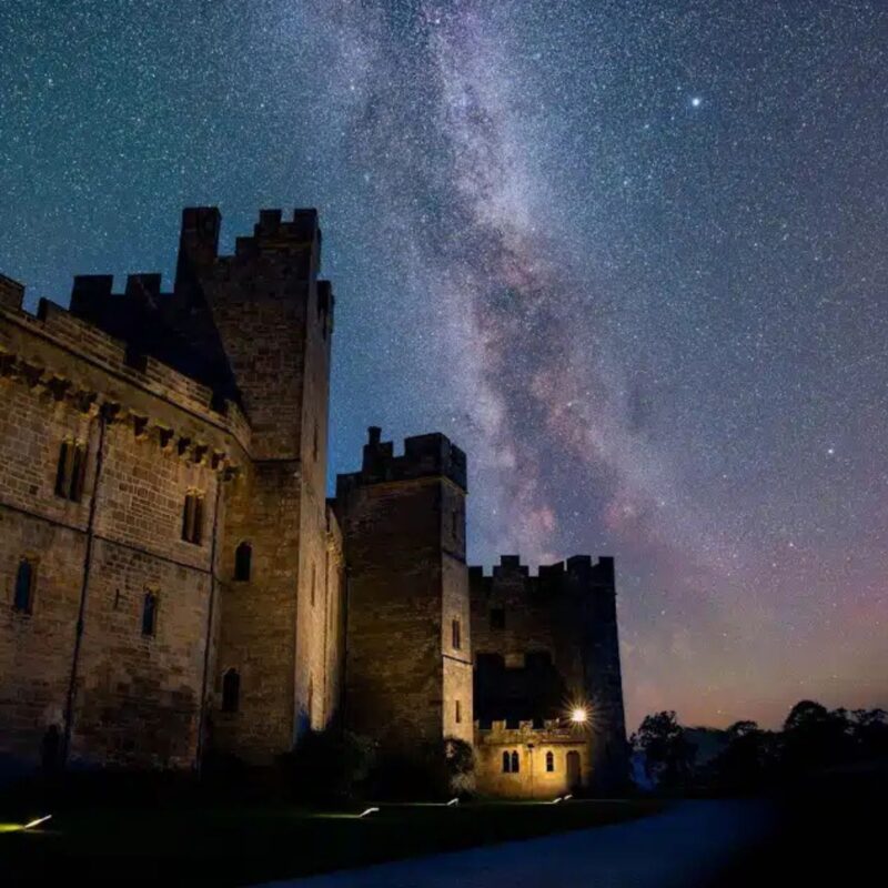Stargazing at Raby Castle