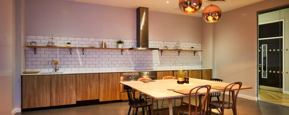 Vita Student Westgate accommodation, interior of shared space.