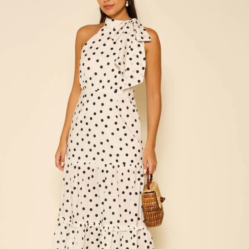 RIXO – Eleanor Cotton Midi Dress - £275.00