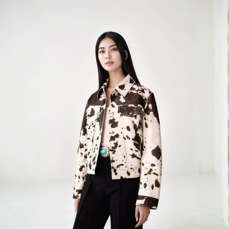 VELNIQ – Cow Print Jacket - £49.95 (was £70.00)