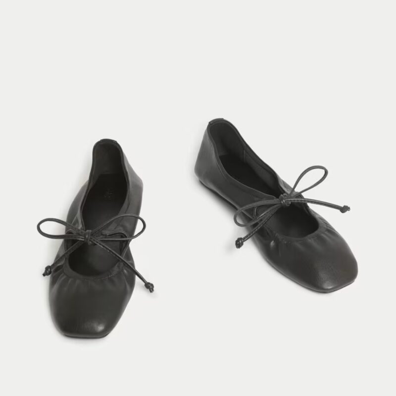 Bow Flat Ballet Pumps - £29.50