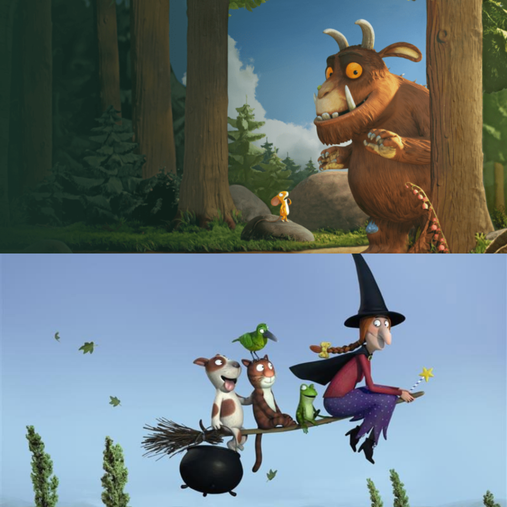 The Gruffalo and Room on the Broom.