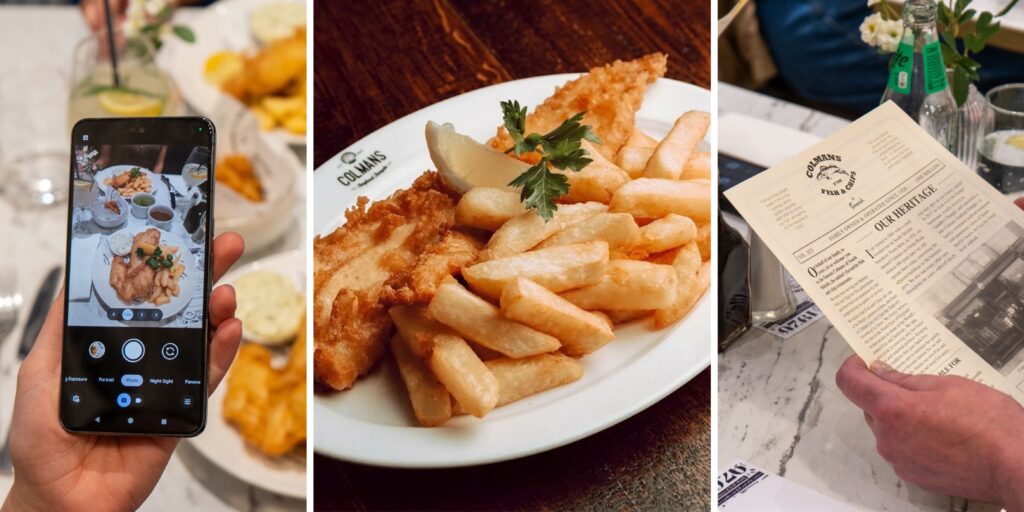 Colmans Fish and Chips Fenwick Newcastle