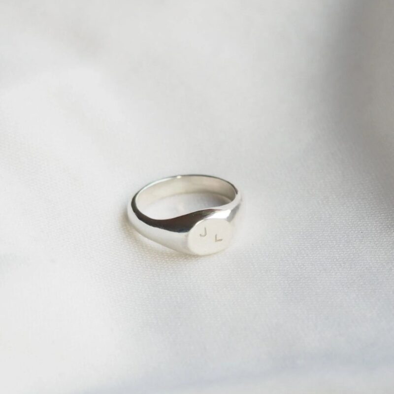 Daint Jewellery – Initial Signet Ring - £69.00