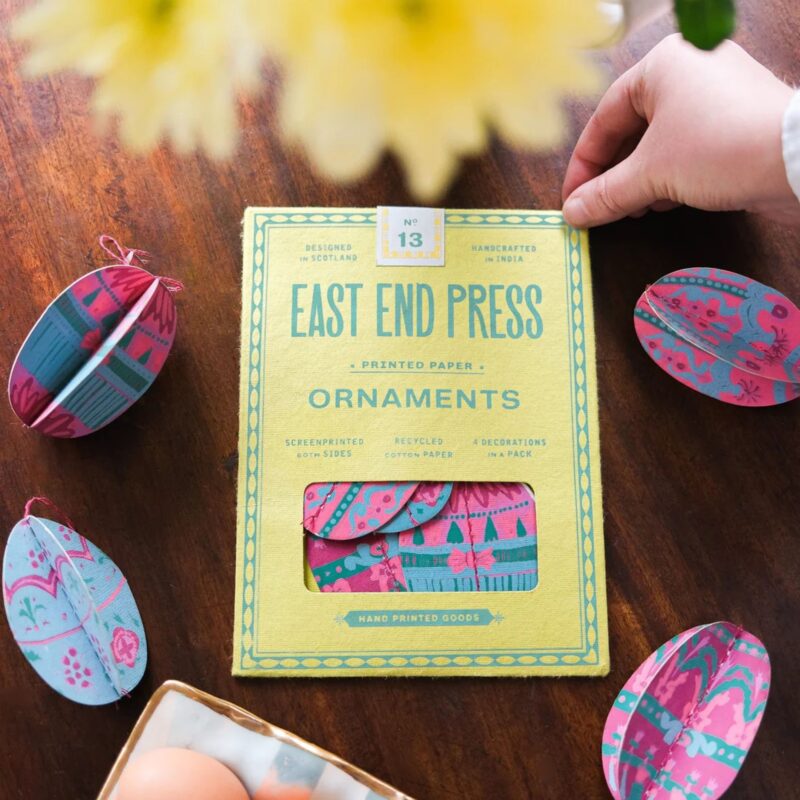 Nucasa – Easter Egg Paper Ornaments - £14.00