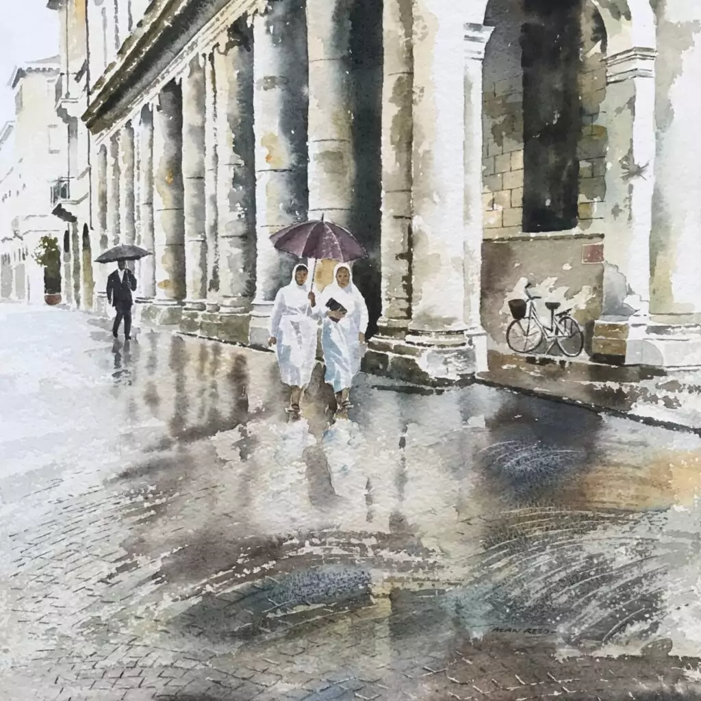 Artist Alan Reed features his oil paintings at Blagdon Gallery in Newcastle