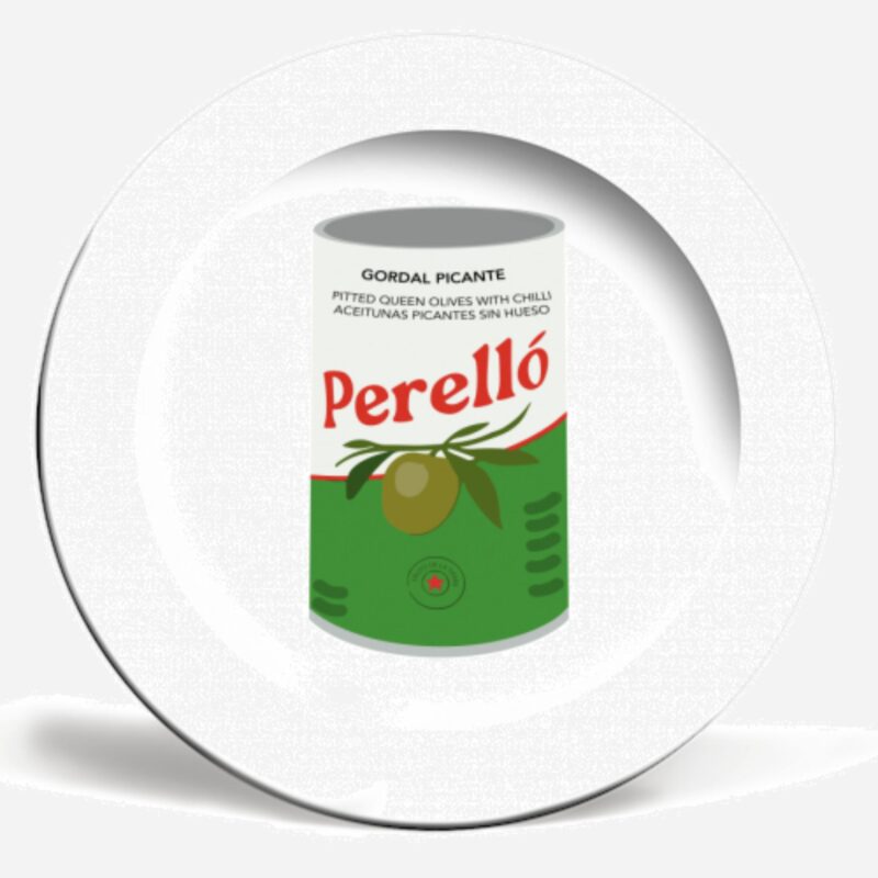 Art Wow – Perello Olives Tin Plate – from £18.50 