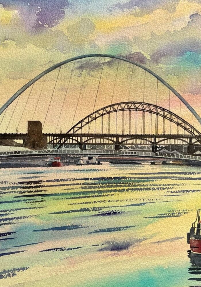 Artist Alan Reed features his oil paintings at Blagdon Gallery in Newcastle