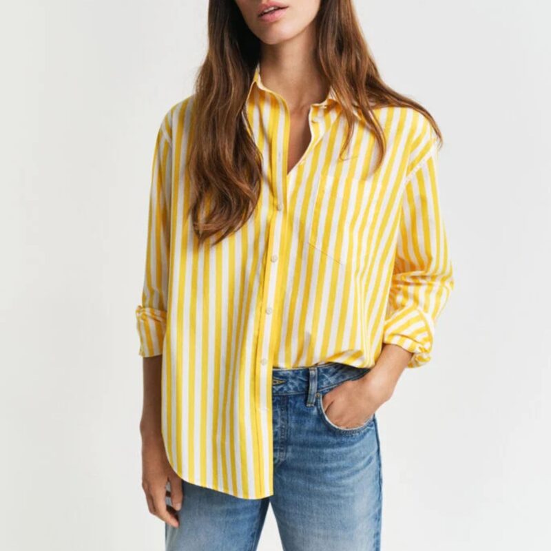 GANT – Classic Striped Poplin Shirt - £95.00
