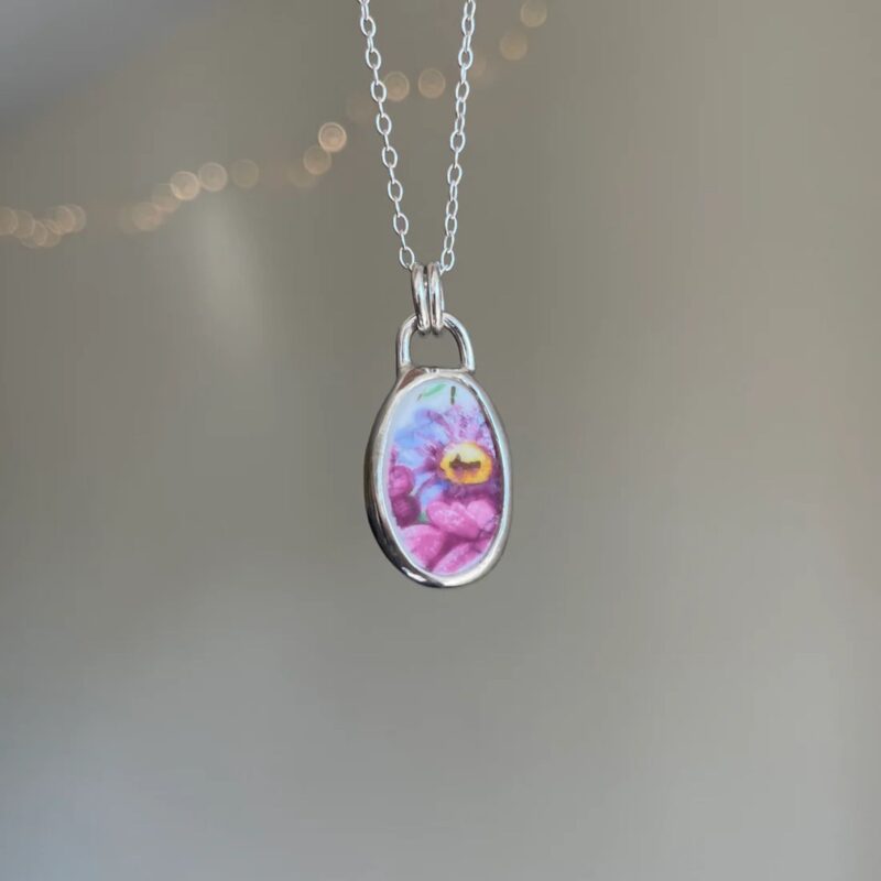 Vintage Ceramic Necklace - £44.99