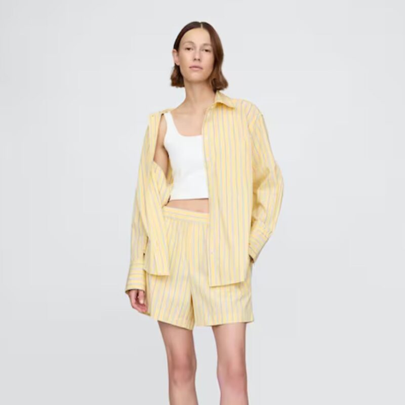 GAP – Yellow Poplin Stripe Shirt - £55.00