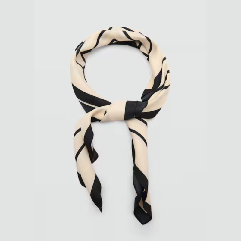 MANGO – Geometric Printer Foulard - £12.99