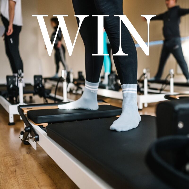 WIN 4 Reformer Pilates taster passes and grip socks at any PilatEASE™ studio