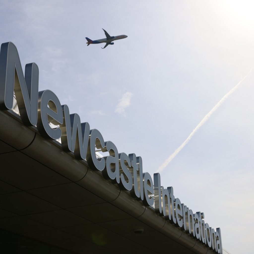 Newcastle international airport