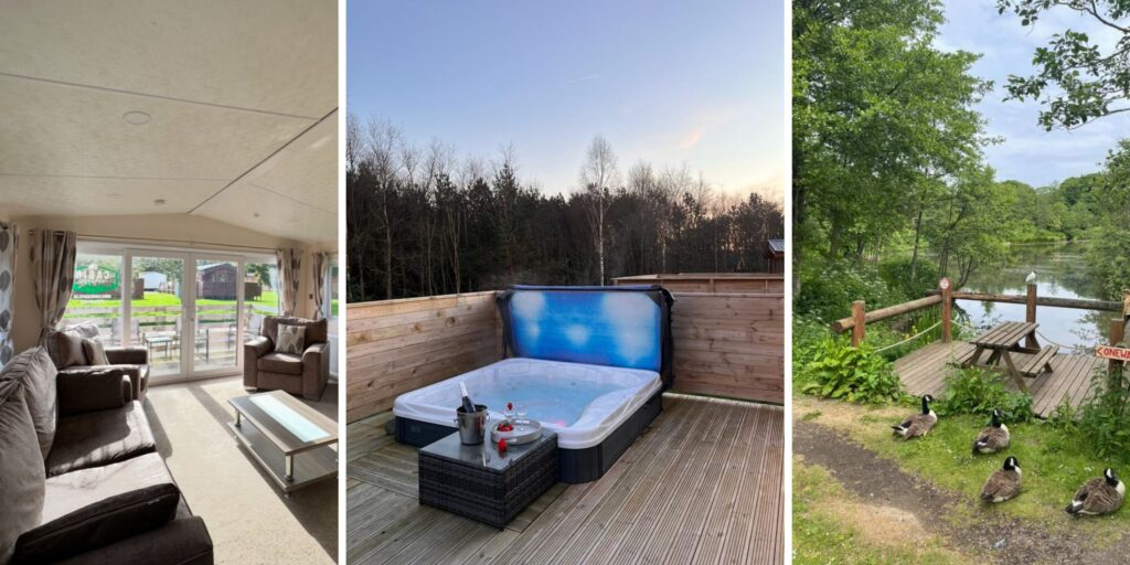 11 lodges in Northumberland with hot tubs