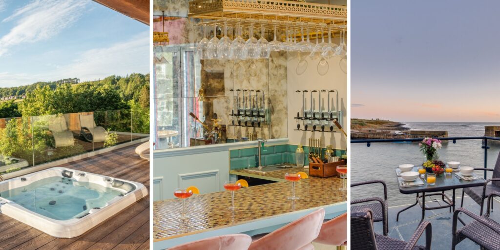 7 unique Northumberland cottages with hot tubs, harbour views and cocktail bars