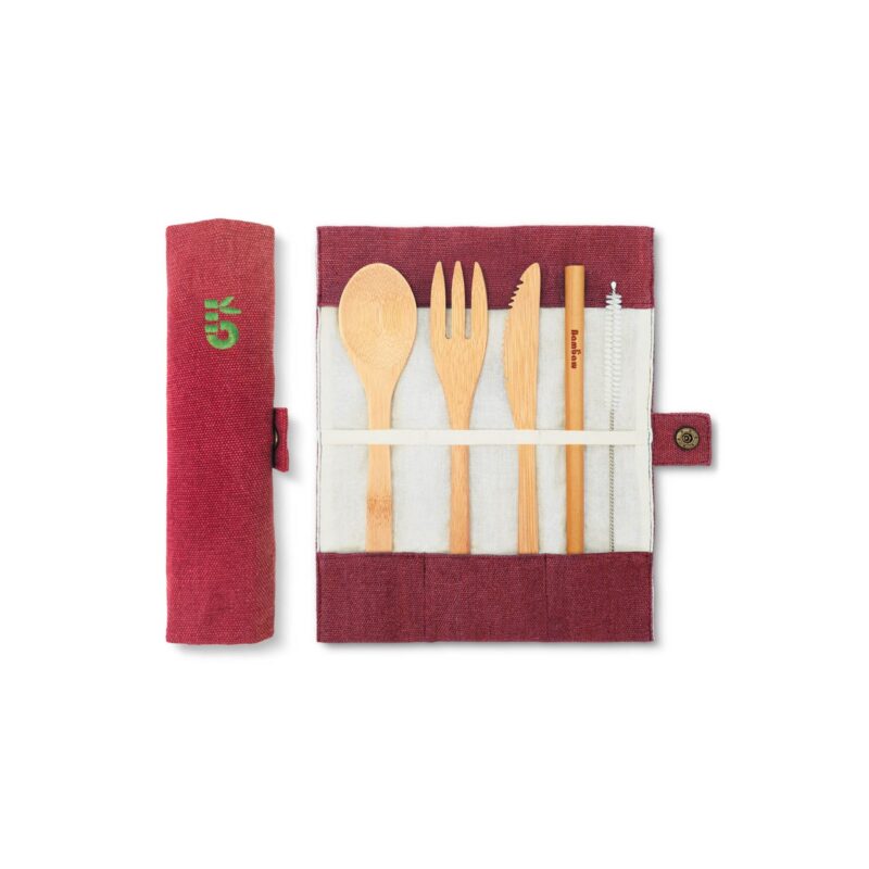 Bamboo Cutlery Set - £8.44