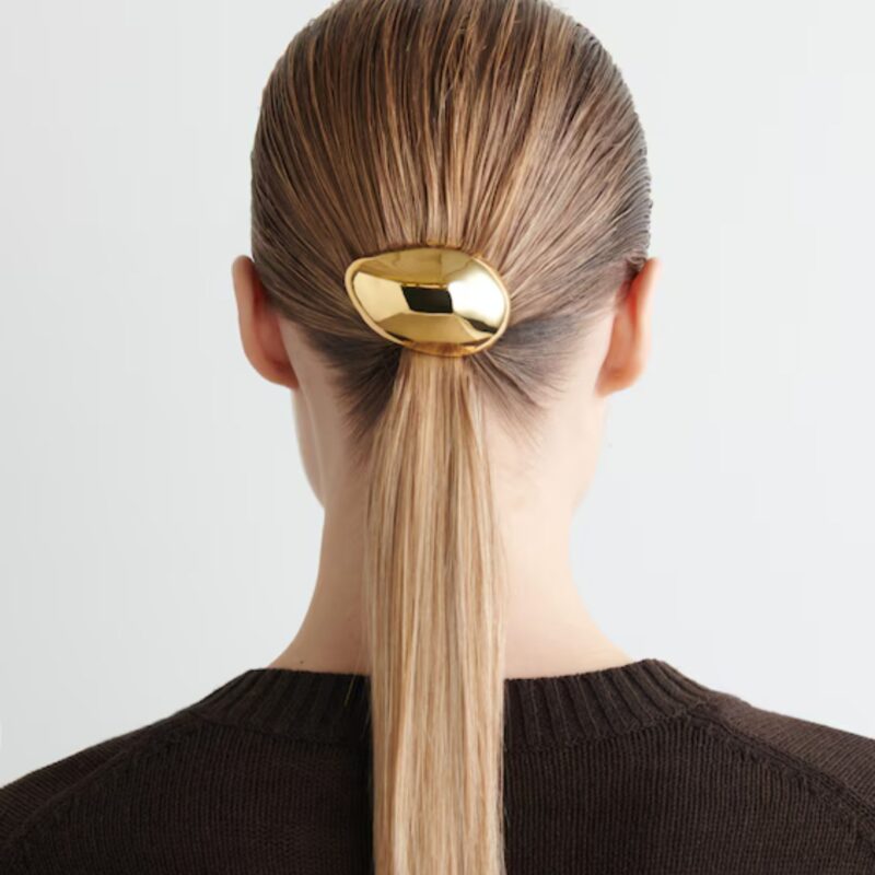 Domed hair barrette - £30