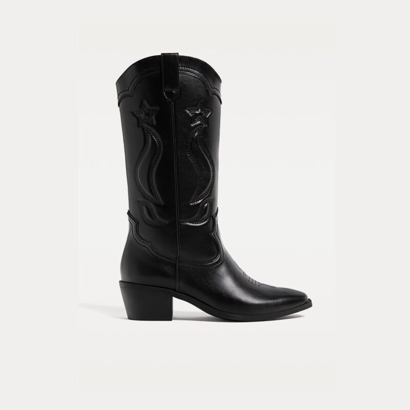 Stradivarius - Heeled Cowboy Boots - £59.99