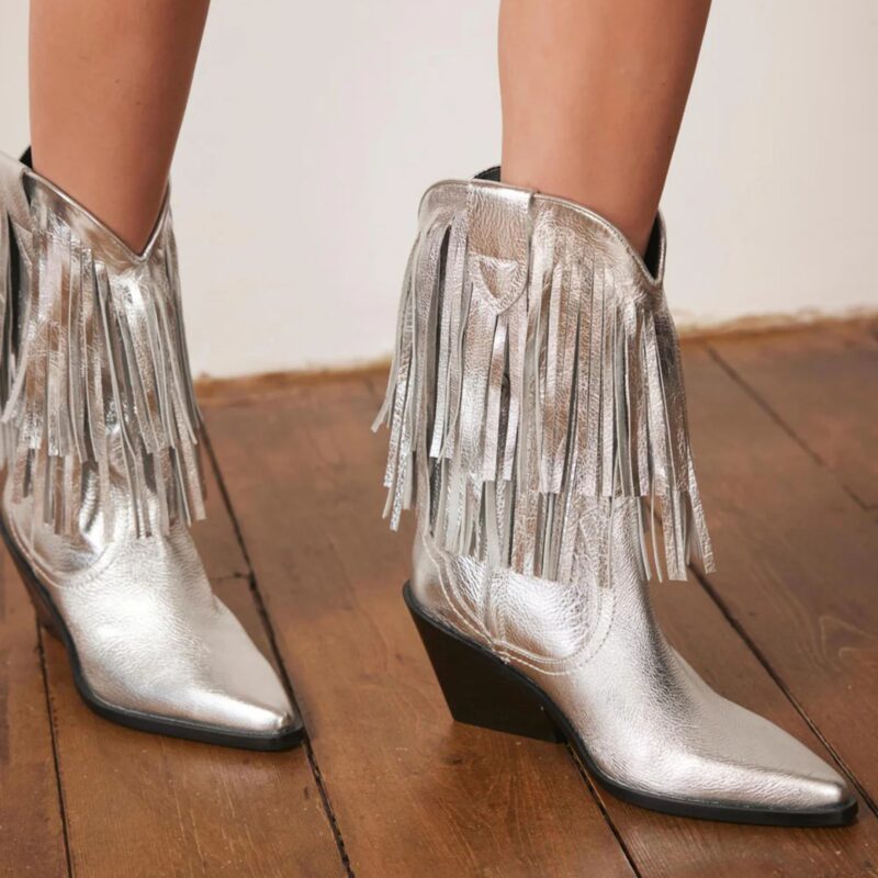 Mint Velvet – Fringed Cowboy Boots – now £75.00