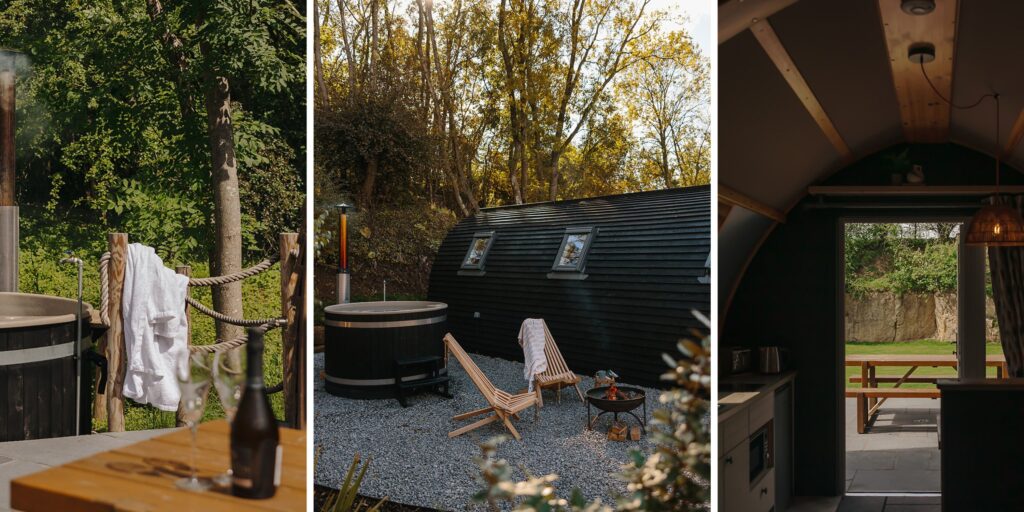 A treetop sauna, wood-fired hot tub and digital detox: Hewn Yorkshire is the ultimate adults-only wellness retreat