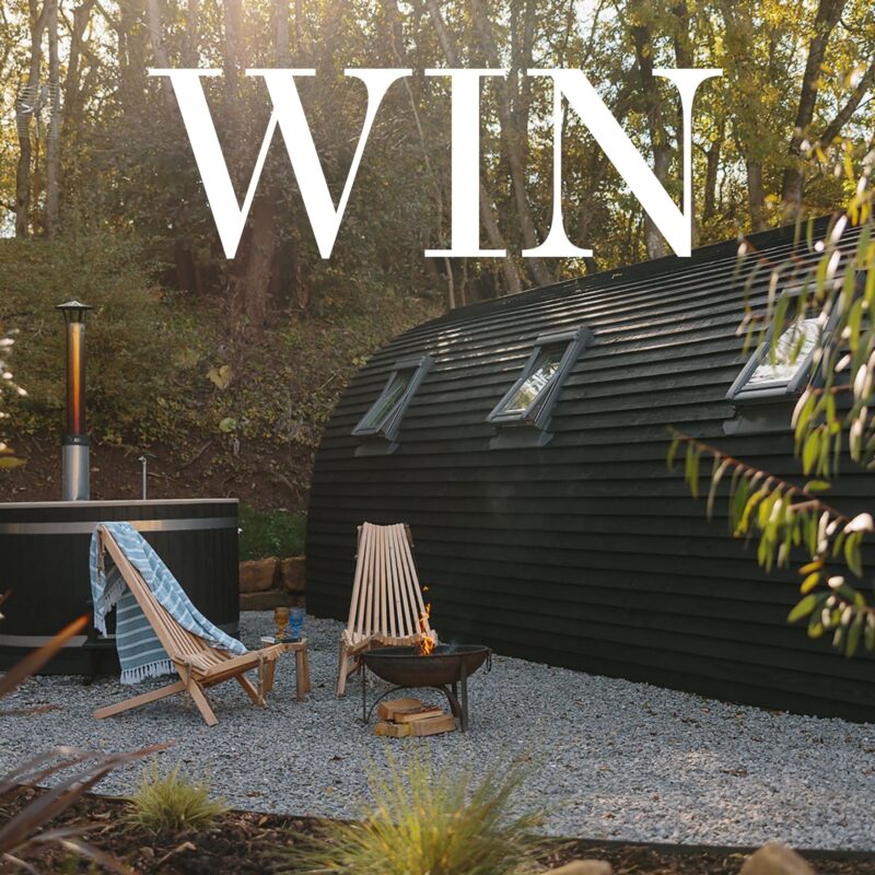 WIN a 2-night luxury cabin stay and sauna session at Hewn Yorkshire worth over £370