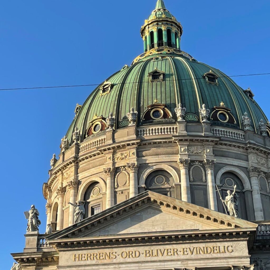 GAZE UP AT THE MARBLE CHURCH