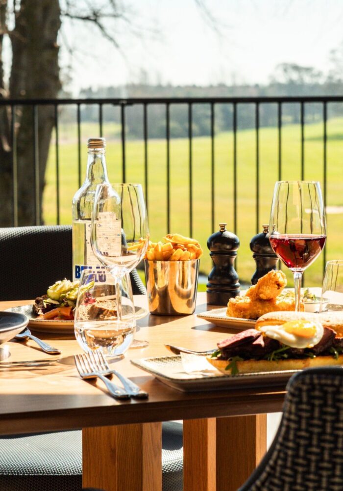 Matfen Hall is serving up Sunday lunch, scenic terrace views and a golfer’s paradise