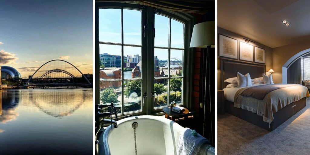 Newcastle hotels with the best views