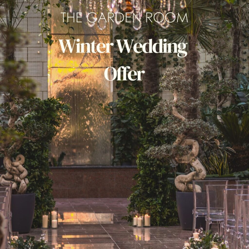 Say ‘I do’ this winter in The Garden Room at The Biscuit Factory – exclusive offer from £100pp