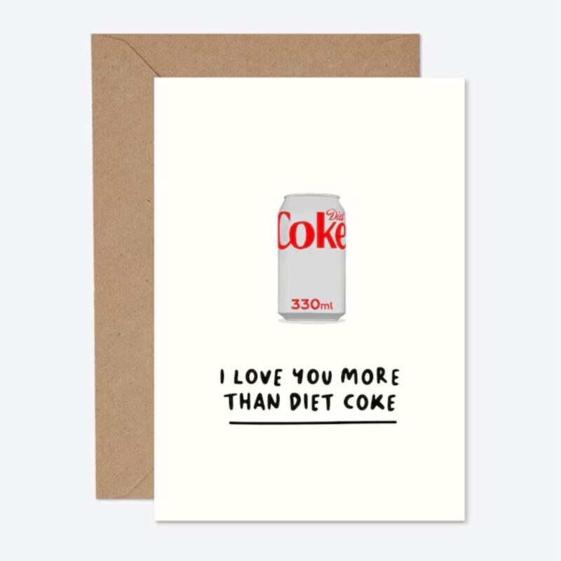 Love Diet Coke Card - £3.50