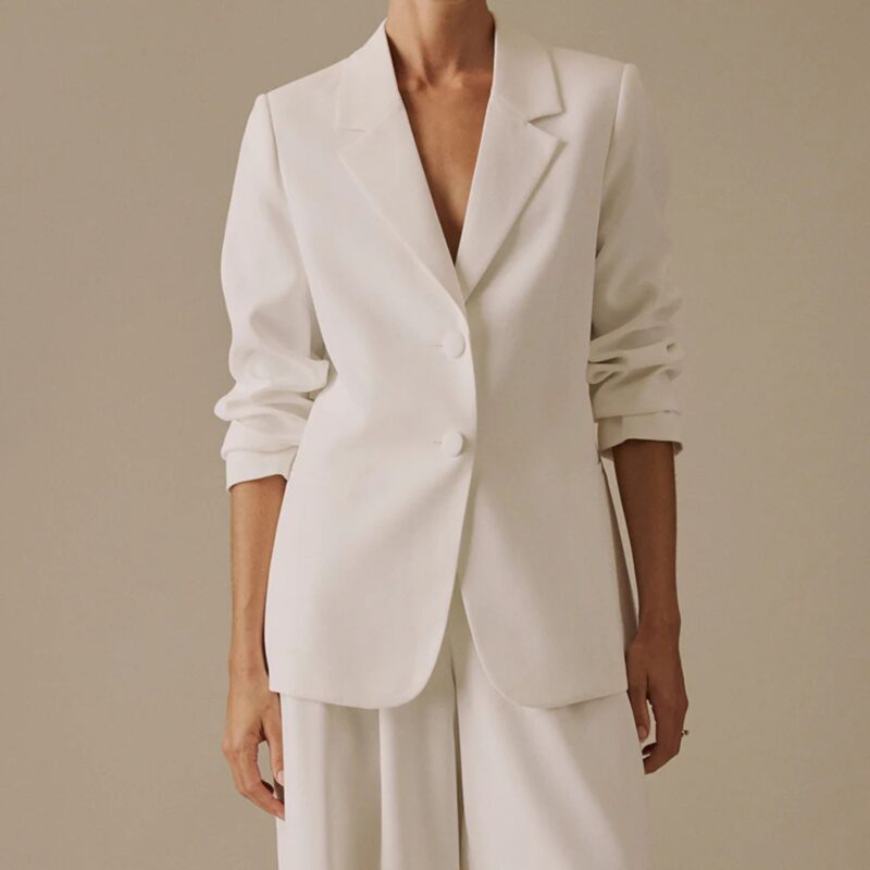 Nobody’s Child – White Bridal Blazer – now £120